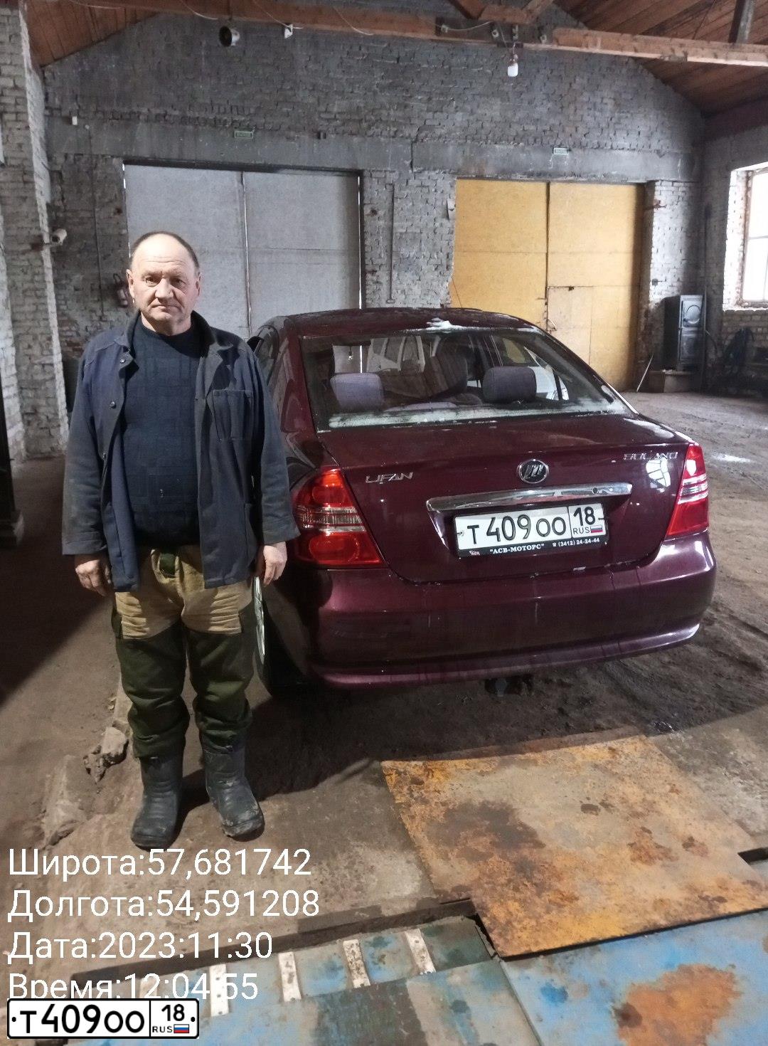 Фото автомобиля LIFAN SOLANO, 2011 — госномер О620НС159. Цвет: ТЕМНО-ВИШНЕВЫЙ