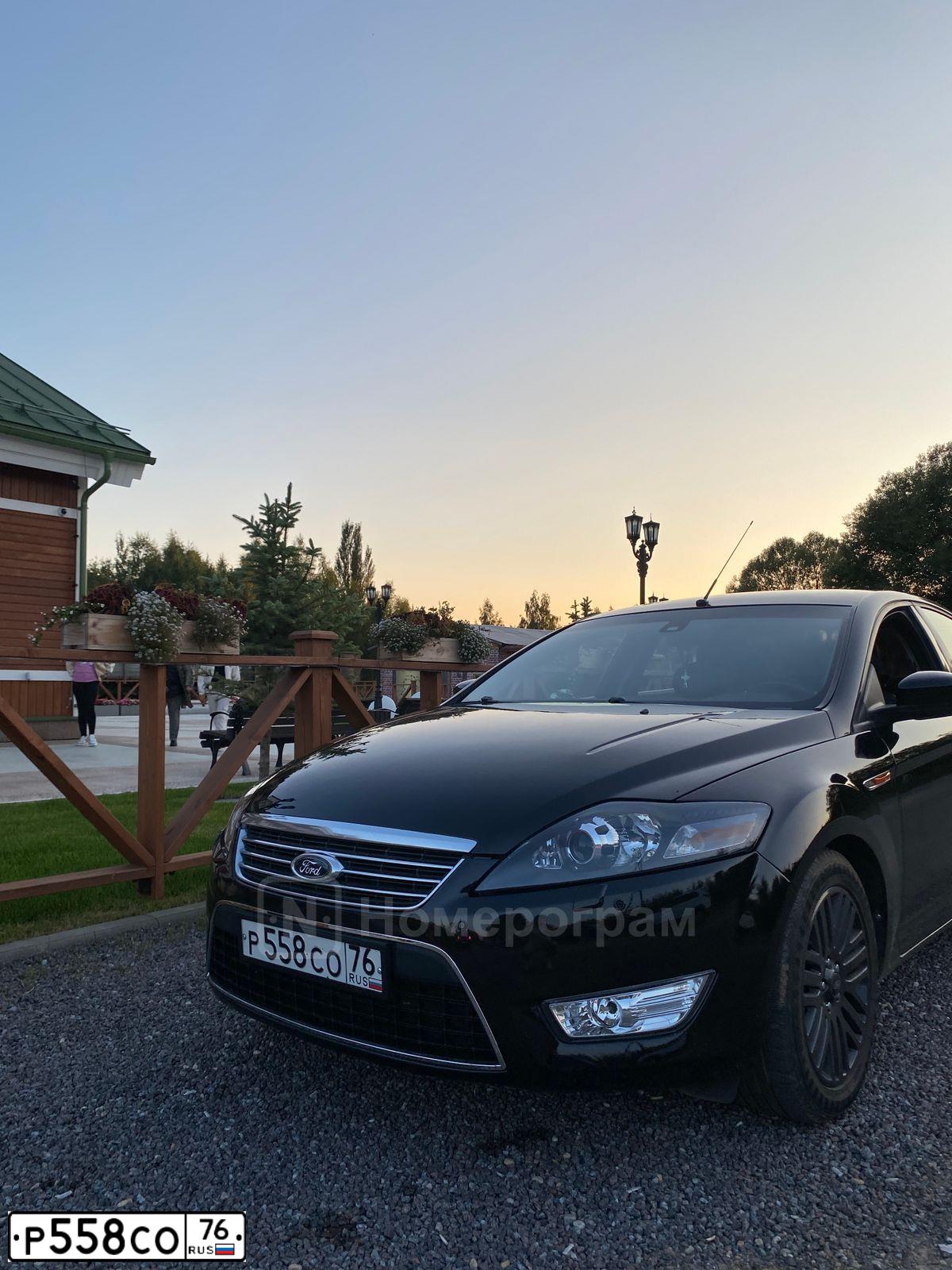 Фото автомобиля FORD MONDEO, 2008 — госномер А546МР150. Цвет: ЧЕРНЫЙ