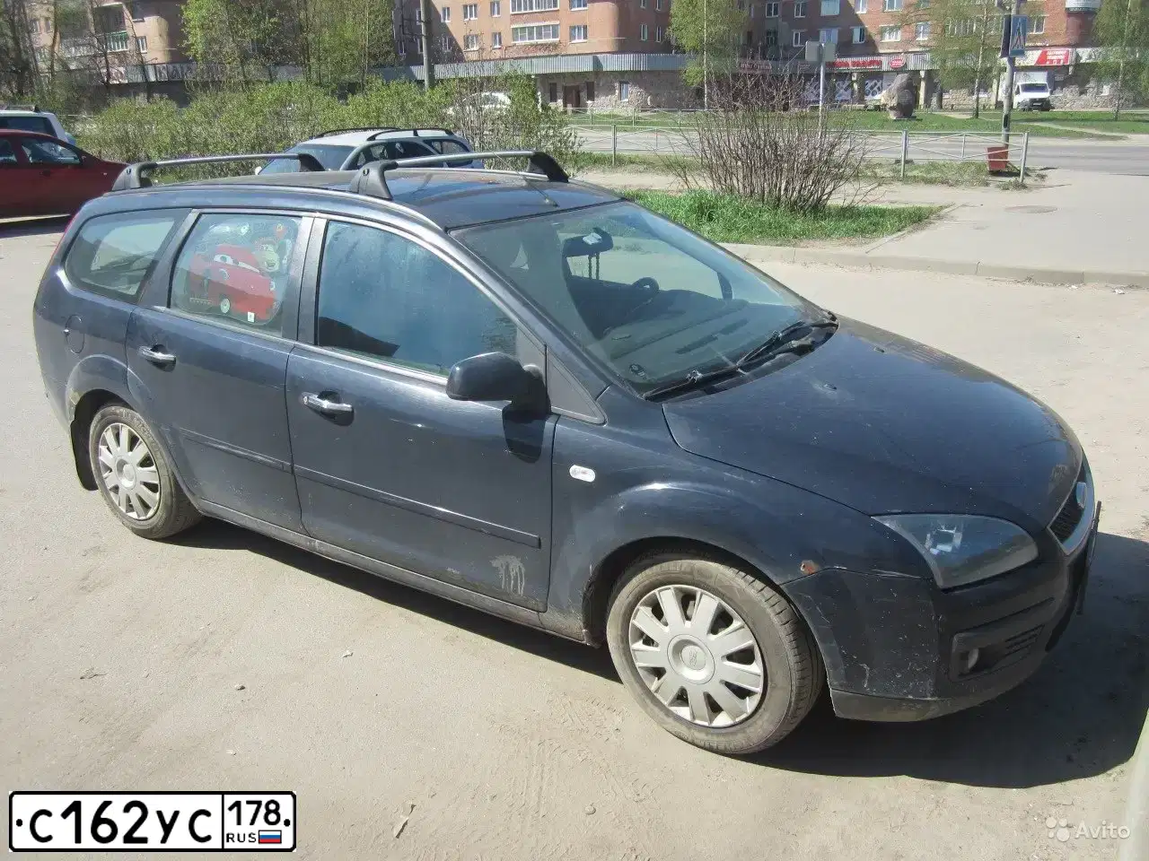 Фото автомобиля FORD D FOCUS, 2007 — госномер Р638СС62. Цвет: ТЕМНО-СИНИЙ