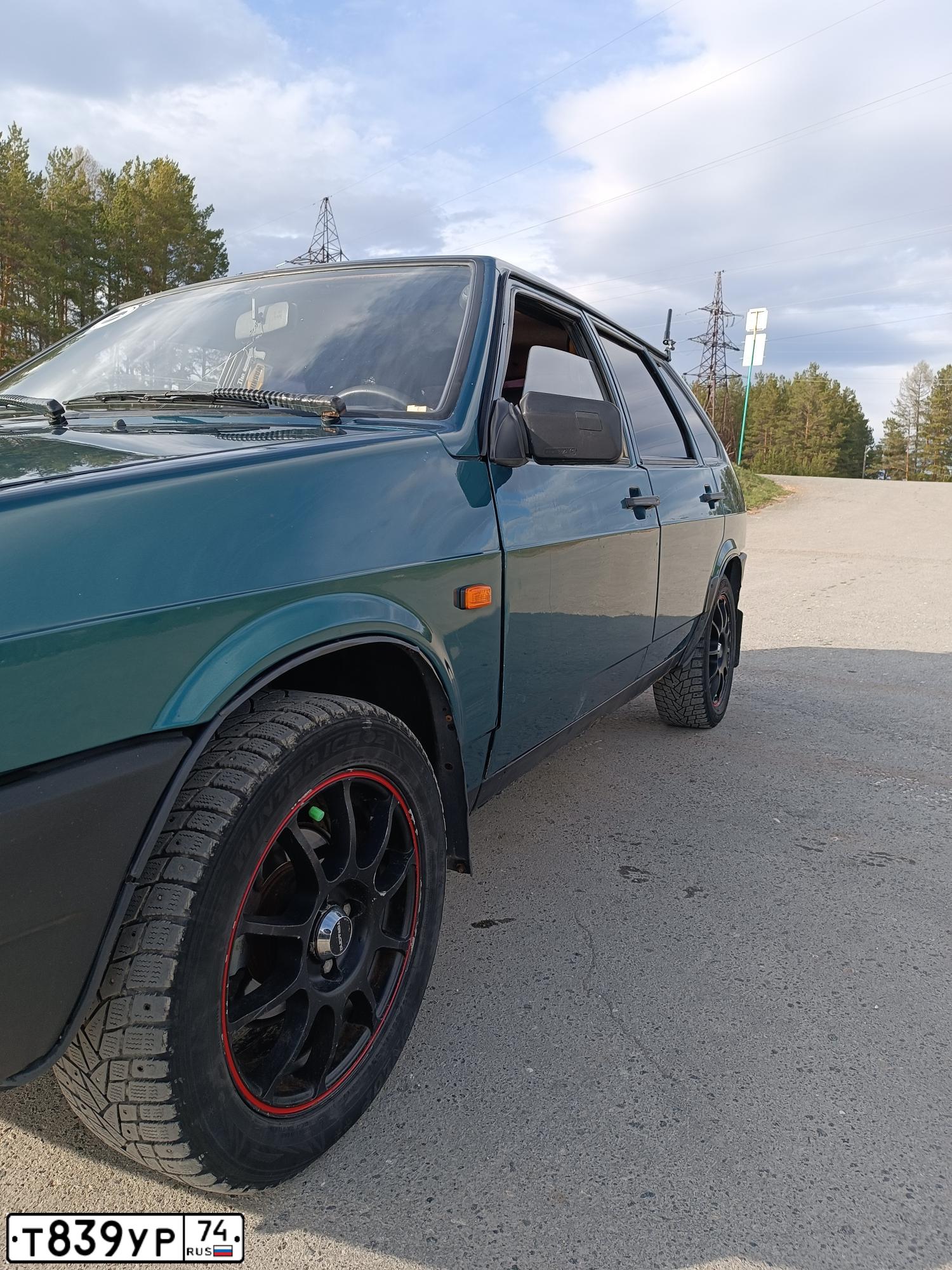 Фото автомобиля LADA 2109, 2001 — госномер С559АМ196. Цвет: ЗЕЛЕНЫЙ