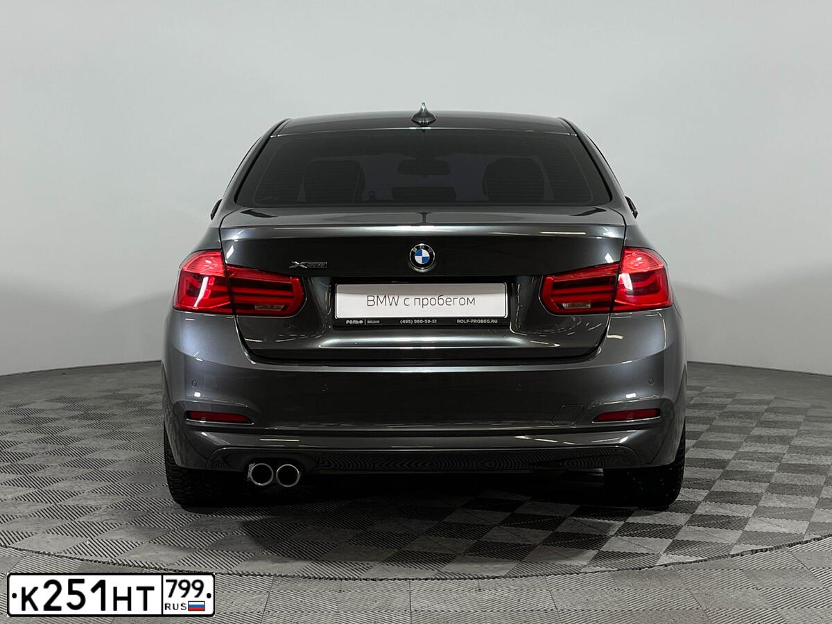 Фото автомобиля BMW SERIE 3, 2018 — госномер Р715ВО159. Цвет: СЕРЫЙ МЕТАЛЛИК