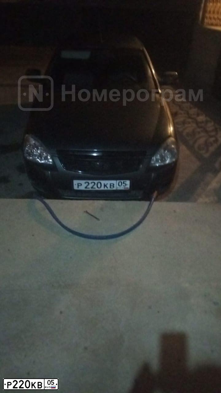 Фото автомобиля LADA 2170 PRIORA, 2010 — госномер С145СС95. Цвет: Серо-сине-зеленый