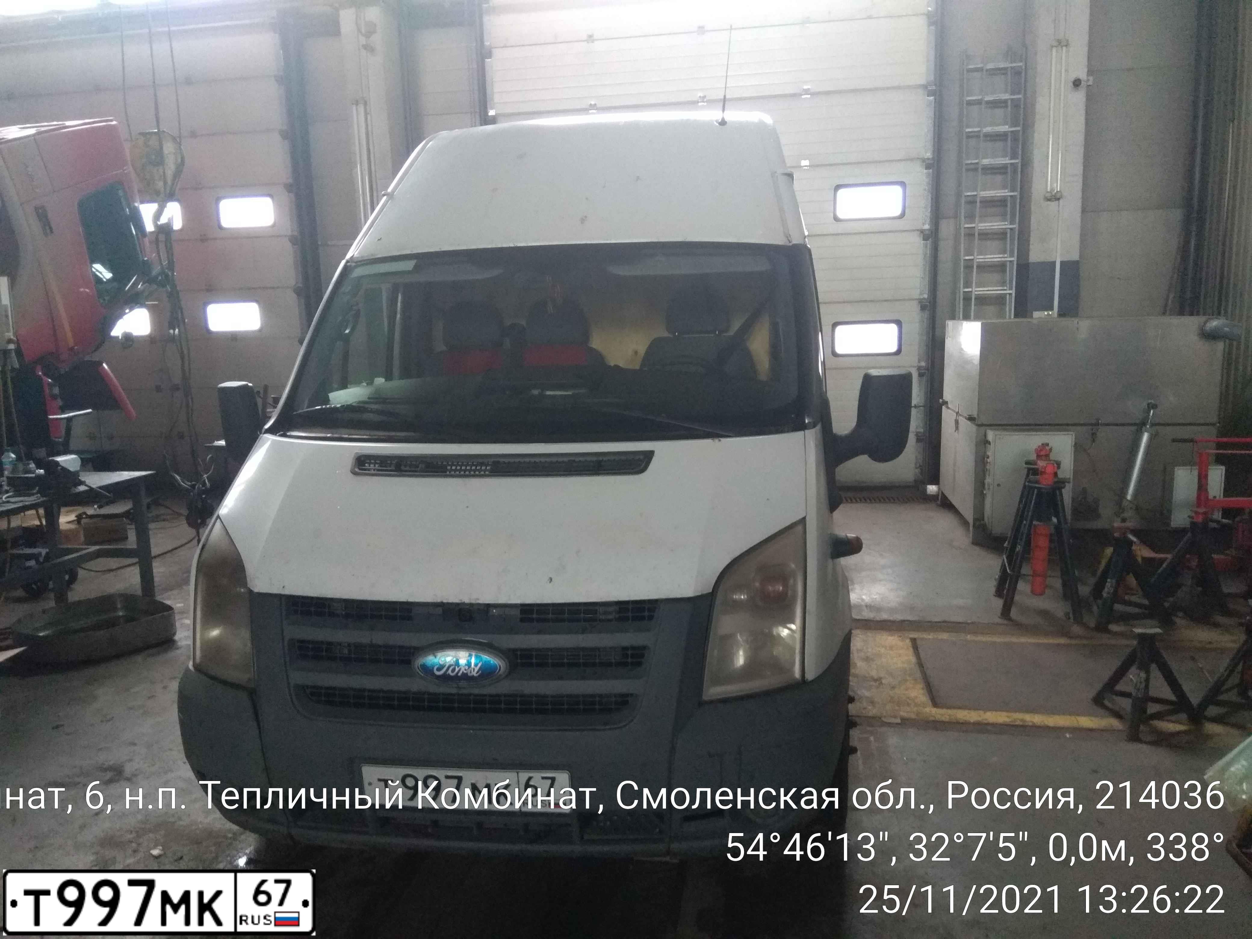 Фото автомобиля FORD TRANSIT, 2009 — госномер О119ХВ32