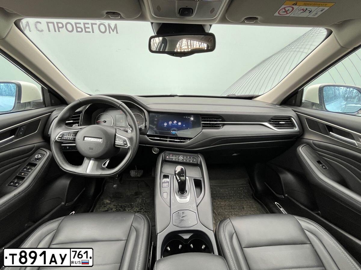 Фото автомобиля HAVAL F7, 2020 — госномер Т891АУ761. Цвет: Белый
