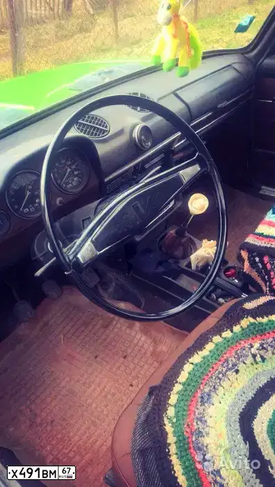 Фото автомобиля LADA 2106, 1983 — госномер Х491ВМ67. Цвет: ЗЕЛЕНЫЙ