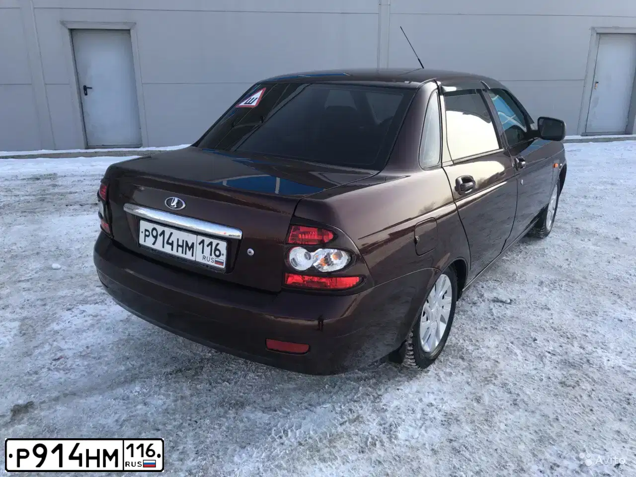 Фото автомобиля LADA 2170 PRIORA, 2012 — госномер Р914НМ116. Цвет: ТЕМНО-ВИШНЕВЫЙ