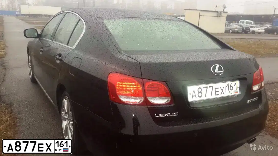 Фото автомобиля LEXUS GS, 2010 — госномер Е768УК82. Цвет: ЧЕРНЫЙ