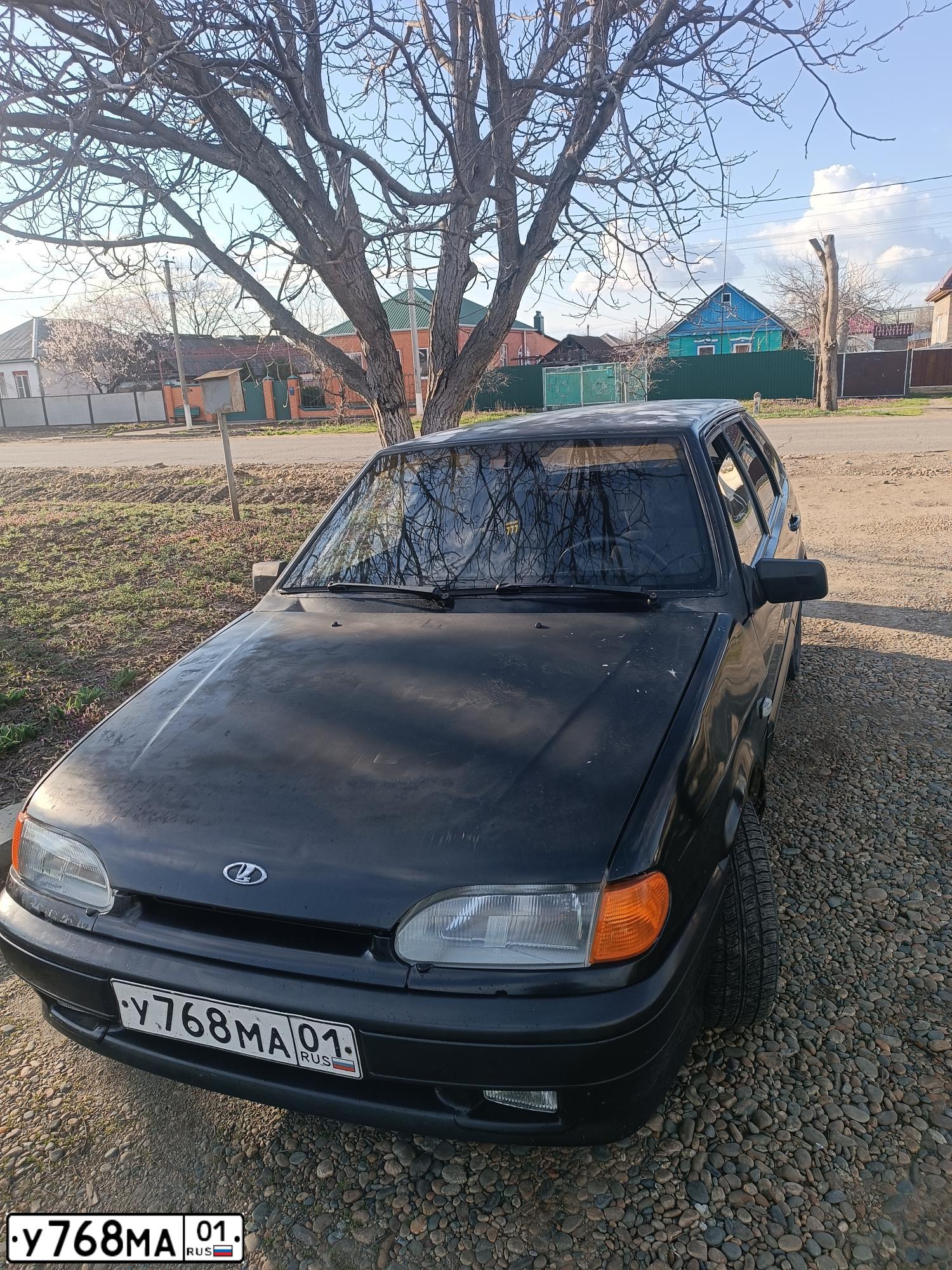 Фото автомобиля LADA 2114 SAMARA, 2006 — госномер У768МА01. Цвет: ГРАФИТОВЫЙ МЕТАЛЛИК