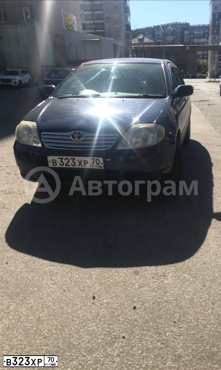 Фото автомобиля RENAULT MEGANE /GRAND/ SCENIC, 2009 — госномер В323ХР70. Цвет: ЧЕРНЫЙ