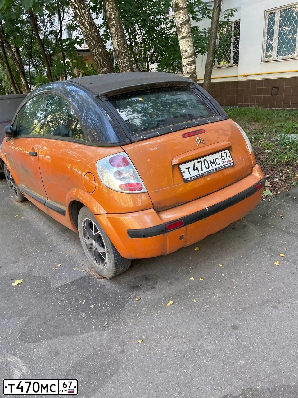 Фото автомобиля CITROEN C3 PLURIEL, 2006 — госномер Т470МС67