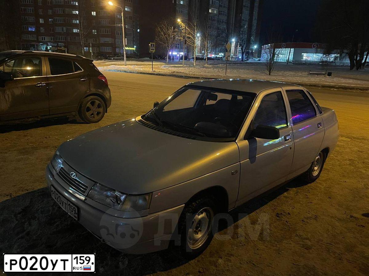Фото автомобиля LADA 2110, 2001 — госномер В005ОВ159. Цвет: СЕРЕБРИСТО-ГОЛУБОЙ