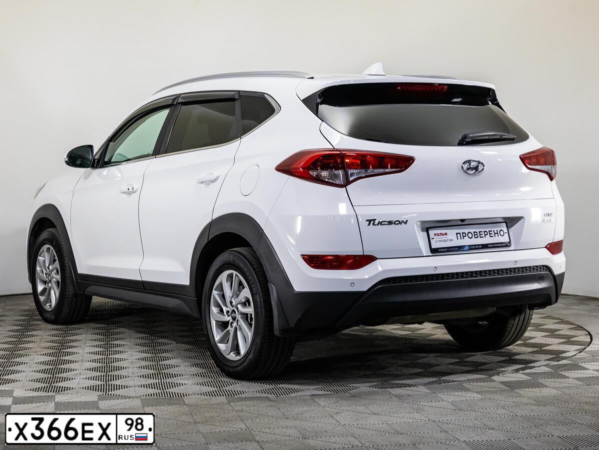 Фото автомобиля HYUNDAI TUCSON, 2017 — госномер Т344СУ198