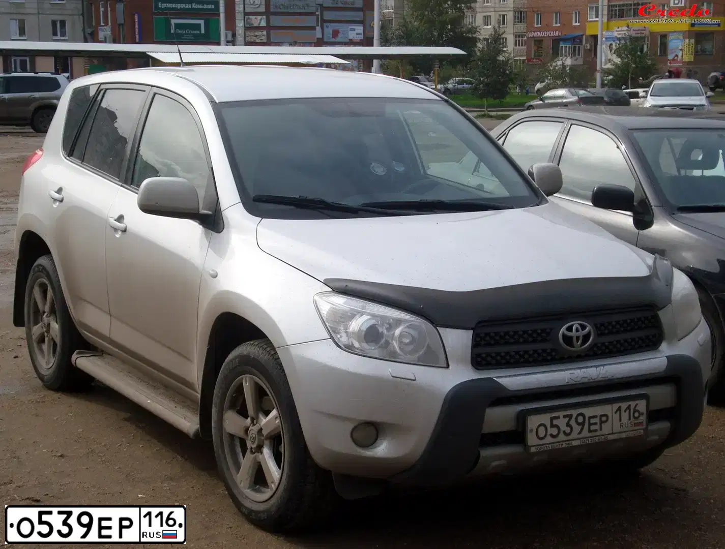 Фото автомобиля TOYOTA RAV4, 2007 — госномер О539ЕР116. Цвет: СЕРЕБРИСТЫЙ