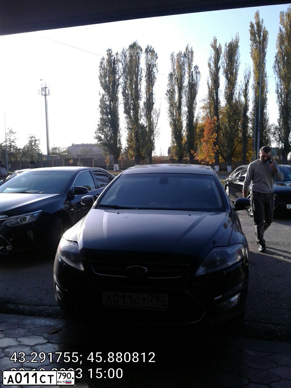 Фото автомобиля FORD MONDEO, 2011 — госномер А011СТ790. Цвет: ЧЕРНЫЙ