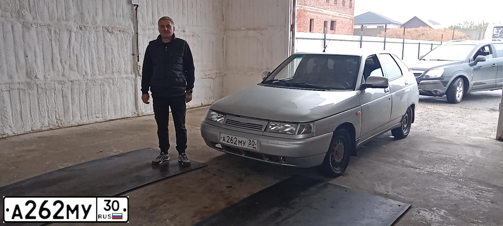 Фото автомобиля LADA 2112 LADA, 2007 — госномер Х307НМ761. Цвет: СВЕТЛО-СЕРЫЙ