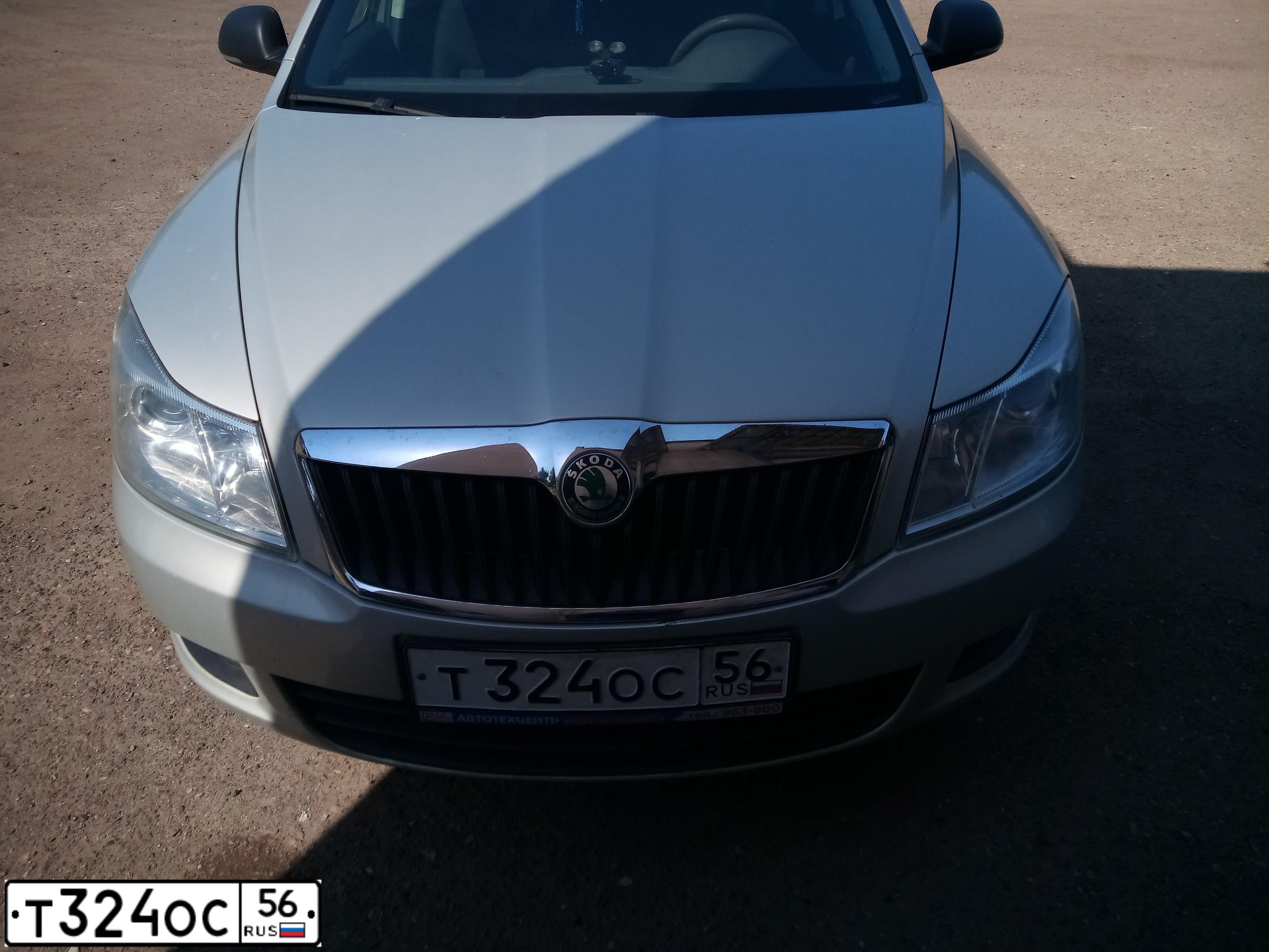 Фото автомобиля SKODA OCTAVIA, 2012 — госномер Т324ОС56