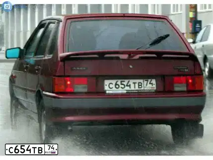 Фото автомобиля LADA 2114 SAMARA, 2004 — госномер С654ТВ74. Цвет: МАЛИНОВЫЙ