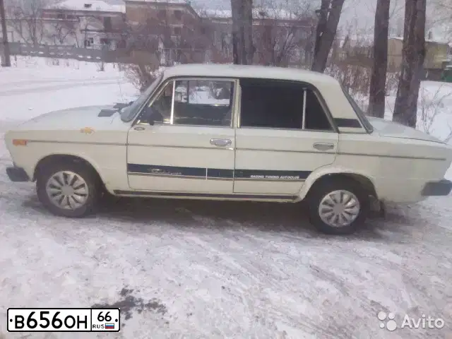 Фото автомобиля LADA 2106, 1997 — госномер В656ОН96. Цвет: Белый