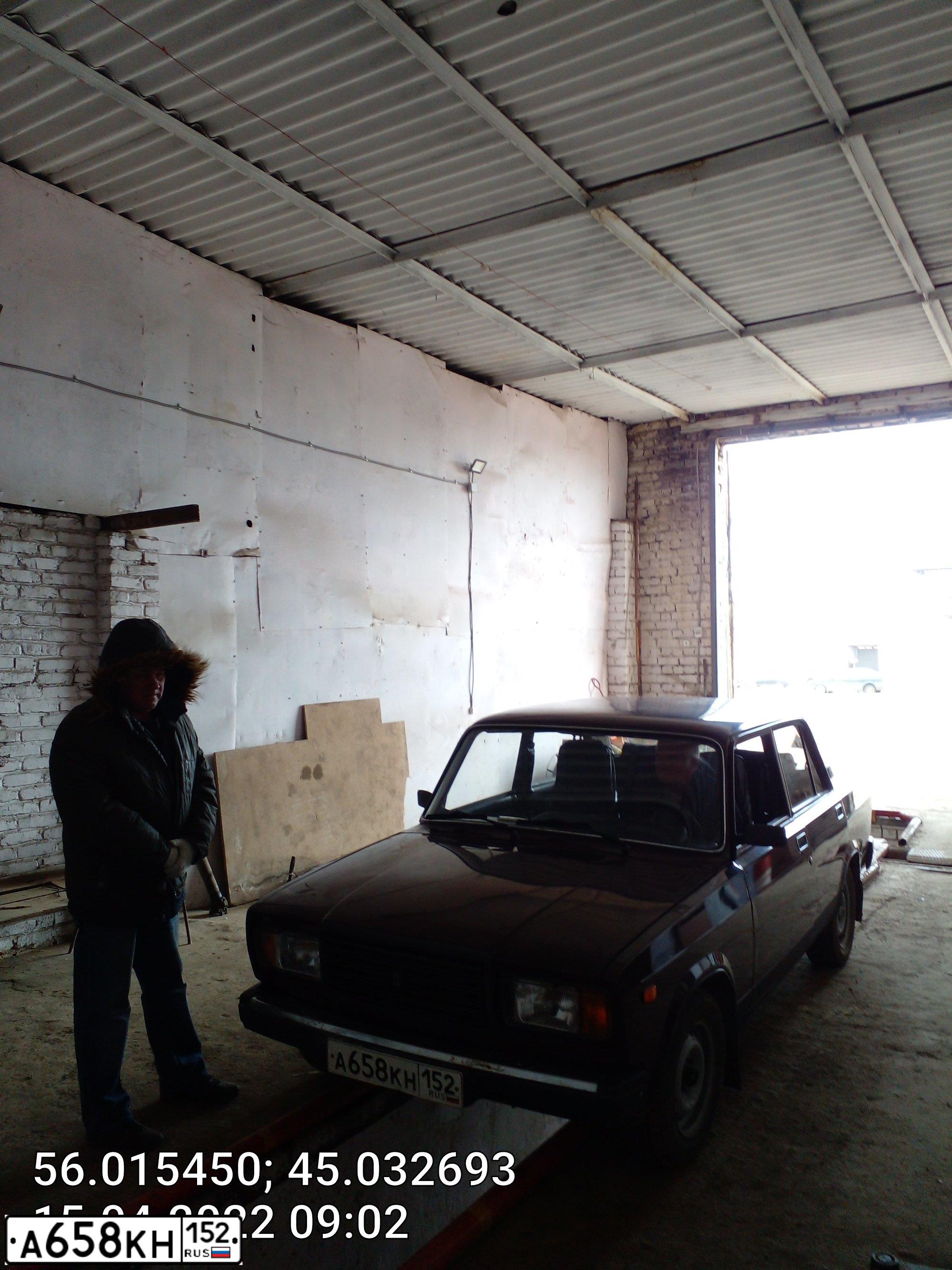 Фото автомобиля LADA 2107, 2008 — госномер У592МЕ152