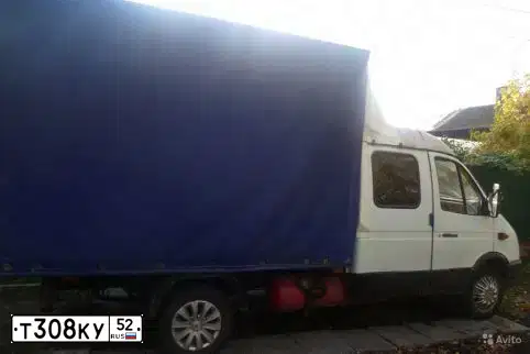 Фото автомобиля GAZ 3302 EL, 2007 — госномер Т308КУ52. Цвет: БЕЛЫЙ