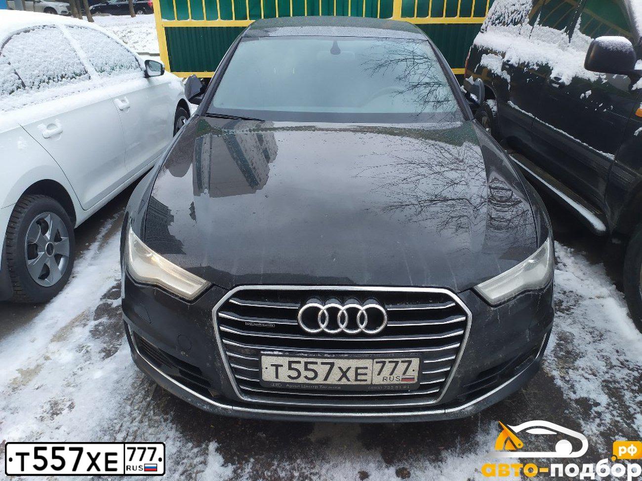 Фото автомобиля AUDI A6, 2015 — госномер Т557ХЕ777. Цвет: ЧЕРНЫЙ