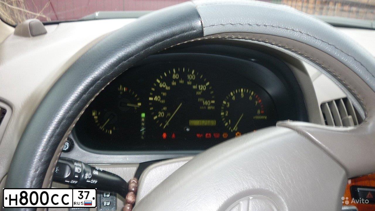 Фото автомобиля LEXUS RX, 2000 — госномер О982РР44. Цвет: ЧЕРНЫЙ