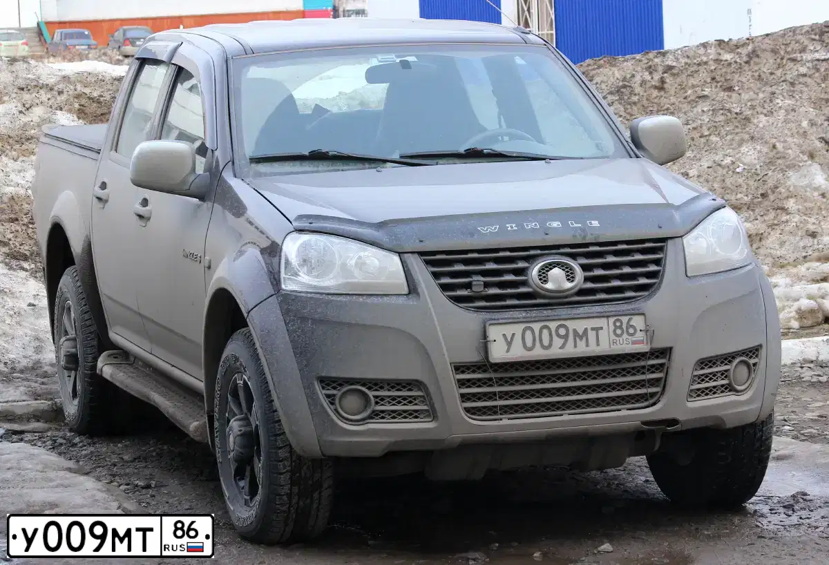 Фото автомобиля GREAT WALL WINGLE, 2014 — госномер Р158ЕН186