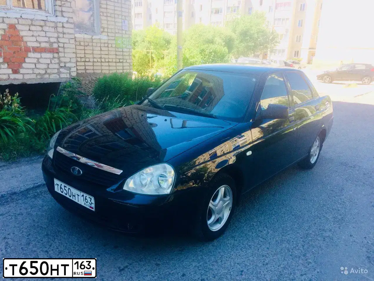 Фото автомобиля LADA 2170 PRIORA, 2008 — госномер Е455НВ156. Цвет: СИНЕ-ЧЕРНЫЙ