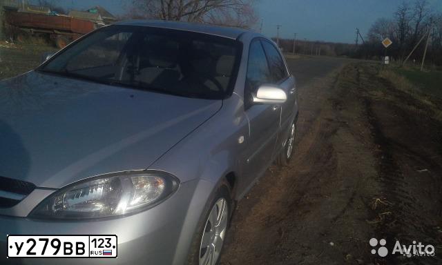 Фото автомобиля CHEVROLET LACETTI, 2007 — госномер У279ВВ123. Цвет: СЕРЕБРИСТЫЙ
