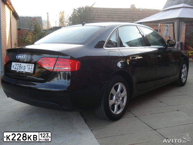 Фото автомобиля AUDI A4, 2008 — госномер А831АМ82. Цвет: ЧЕРНЫЙ
