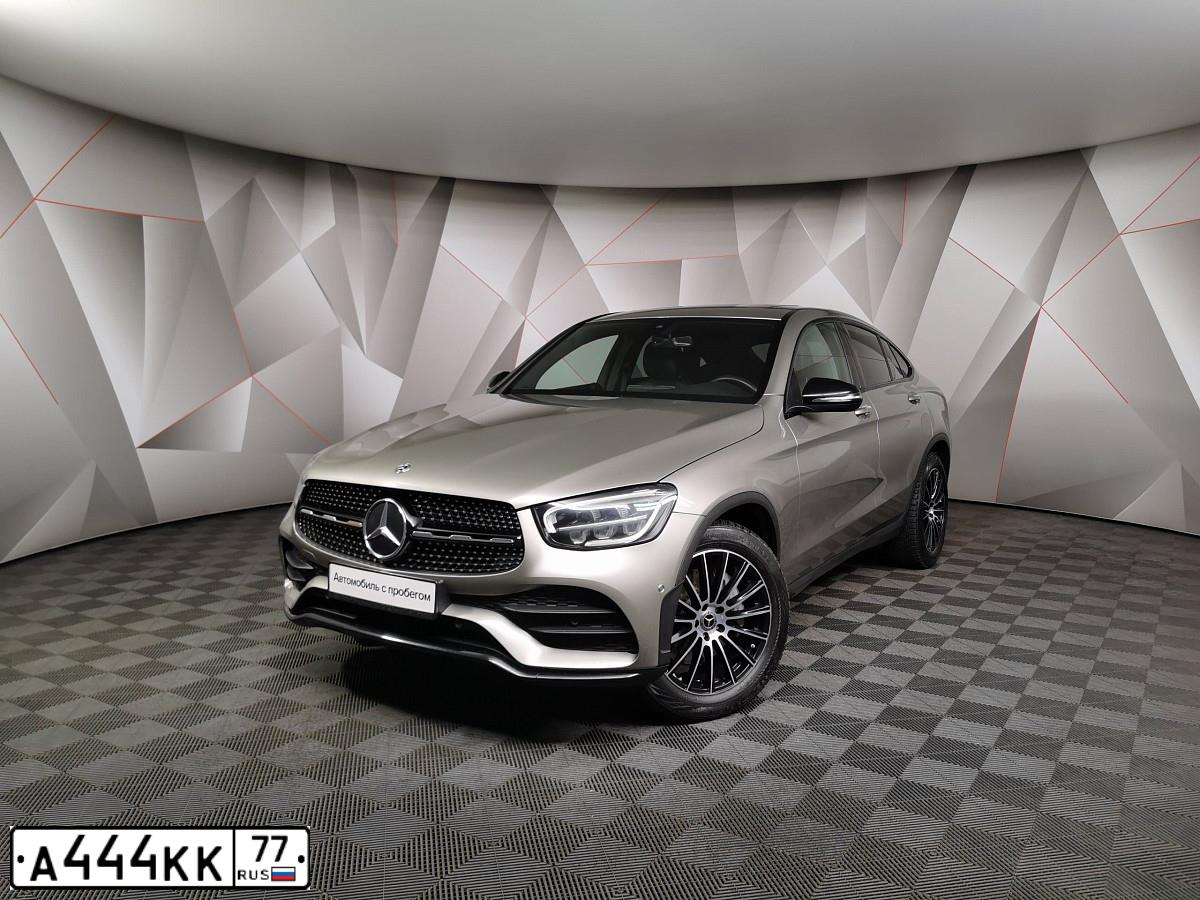 Фото автомобиля MERCEDES GLC-KLASSE, 2020 — госномер А444КК77. Цвет: СЕРЕБРИСТЫЙ