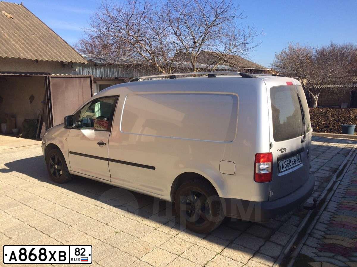 Фото автомобиля VOLKSWAGEN CADDY МАХI 2 0 ТDI, 2008 — госномер С282ЕЕ193. Цвет: СЕРЫЙ