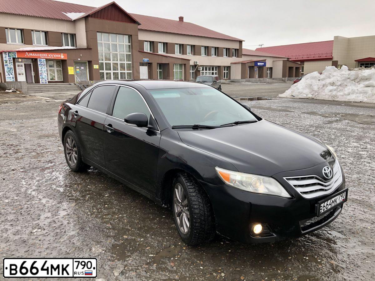 Фото автомобиля TOYOTA CAMRY, 2011 — госномер А059МН155