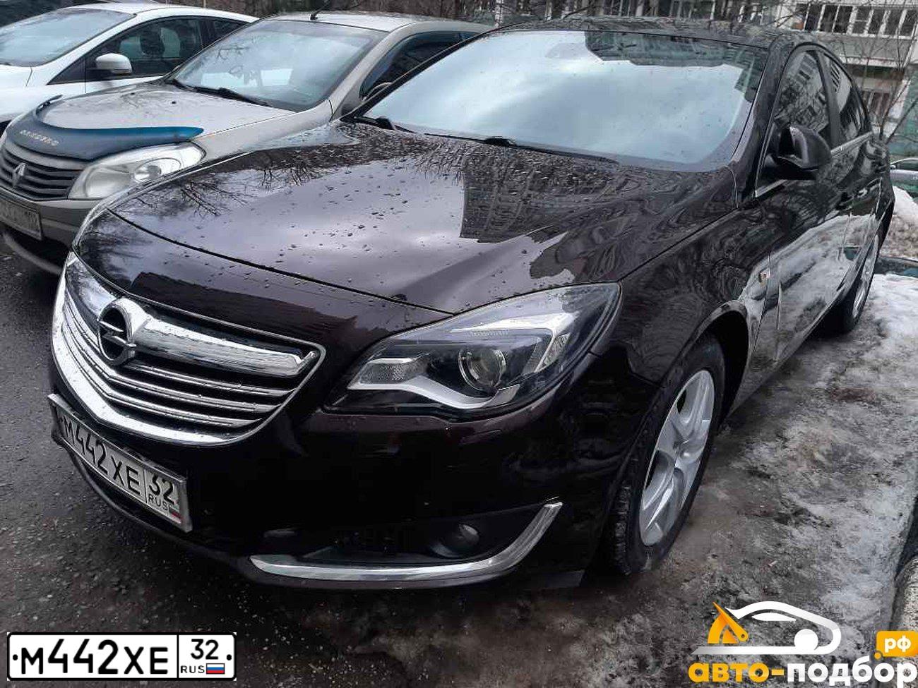Фото автомобиля OPEL INSIGNIA, 2013 — госномер В390КЕ136. Цвет: Коричневый