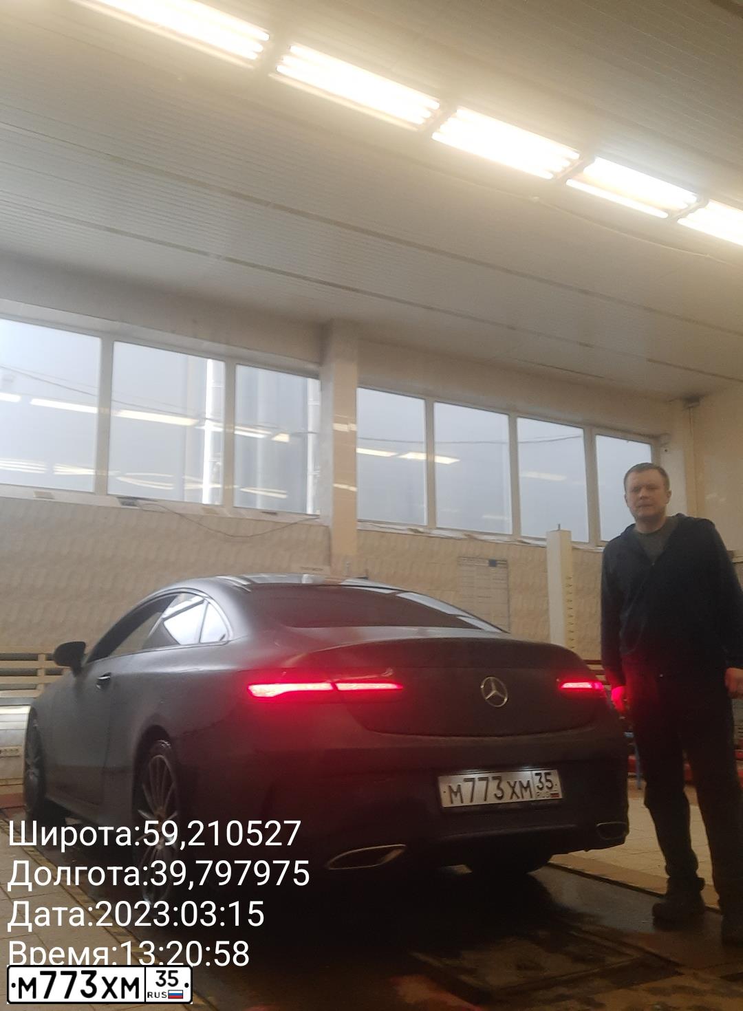 Фото автомобиля MERCEDES E-KLASSE, 2018 — госномер К001МХ35