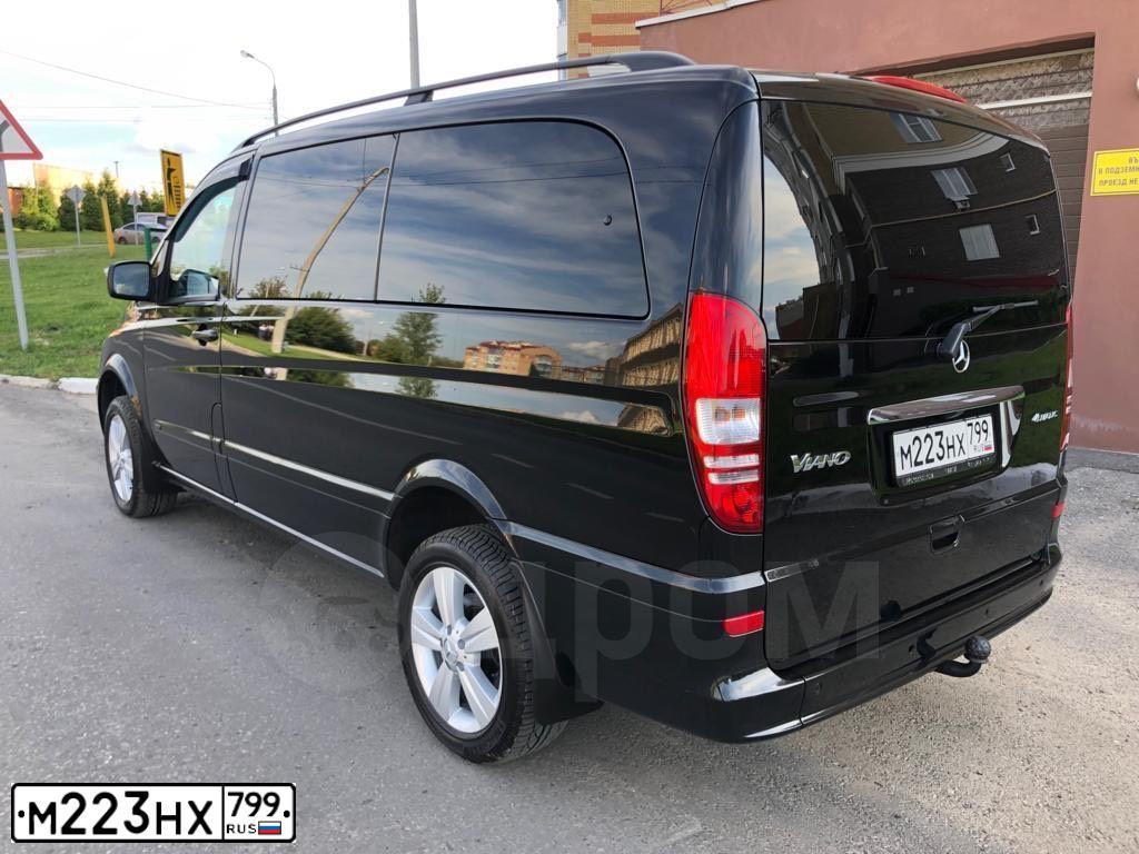 Фото автомобиля MERCEDES VIANO, 2013 — госномер Е555ЕЕ43. Цвет: ЧЕРНЫЙ