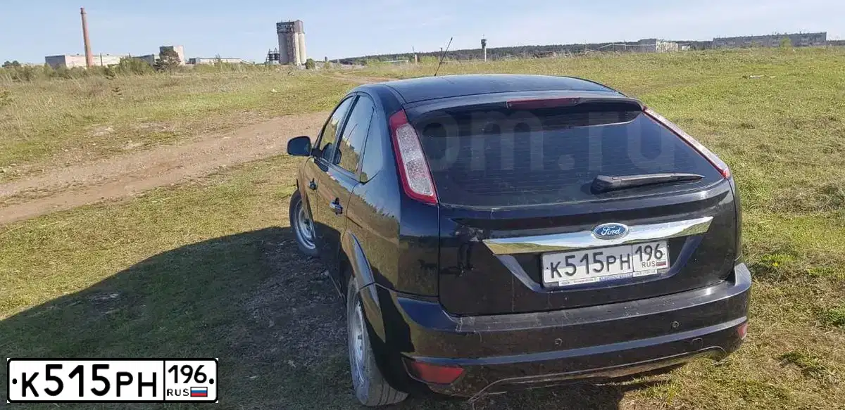 Фото автомобиля FORD FOCUS, 2008 — госномер М905ЕС196. Цвет: ЧЕРНЫЙ
