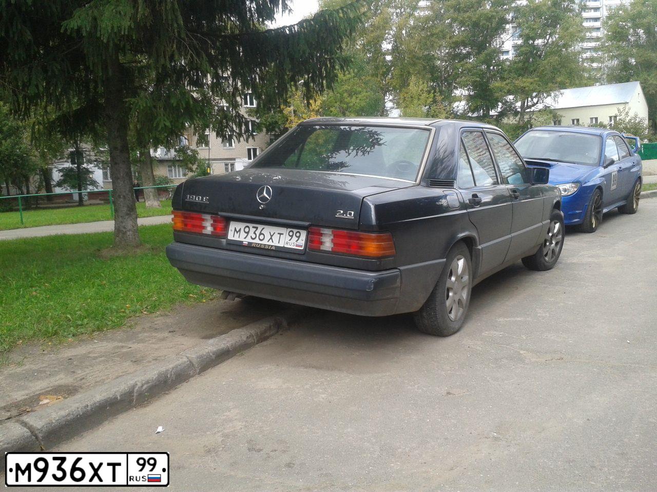 Фото автомобиля MERCEDES C-KLASSE, 1992 — госномер К899ОМ53