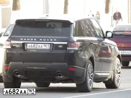 Фото автомобиля LANDROVER RANGE ROVER SPORT, 2013 — госномер У599ТМ69. Цвет: ЧЕРНЫЙ