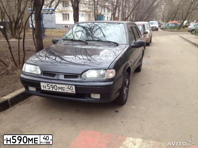 Фото автомобиля LADA 2114 SAMARA, 2008 — госномер А671РУ152. Цвет: ЧЕРНЫЙ