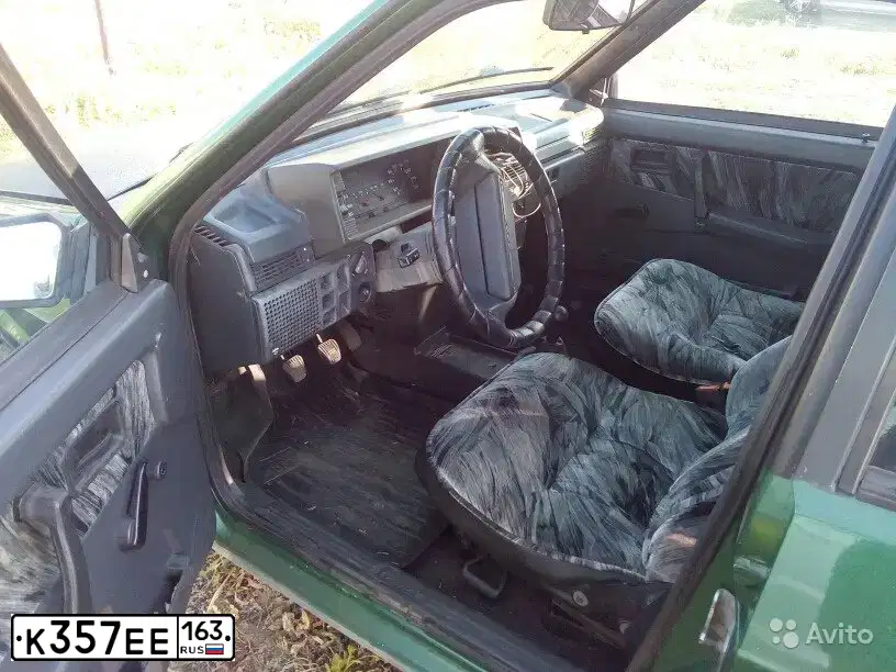 Фото автомобиля LADA 2109 SAMARA, 1999 — госномер К357ЕЕ163. Цвет: СЕРЕБРИСТО-ЯРКО-ЗЕЛЕНЫЙ