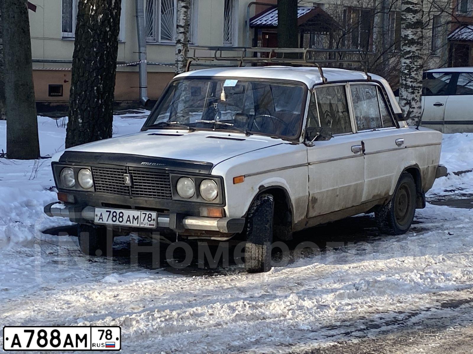 Фото автомобиля LADA 2106, 1997 — госномер А788АМ78