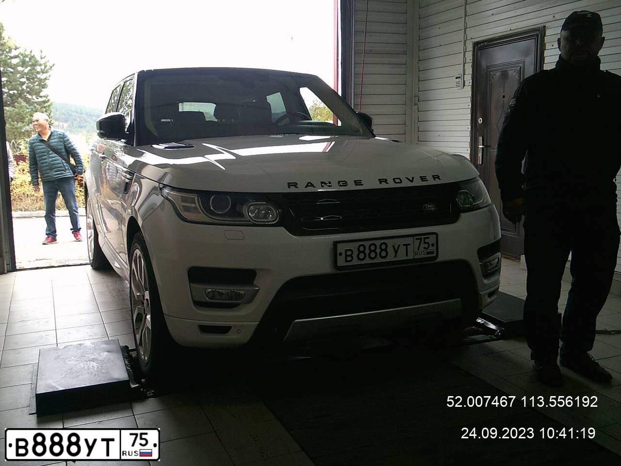 Фото автомобиля LAND ROVER RANGE ROVER, 2014 — госномер М333СО75