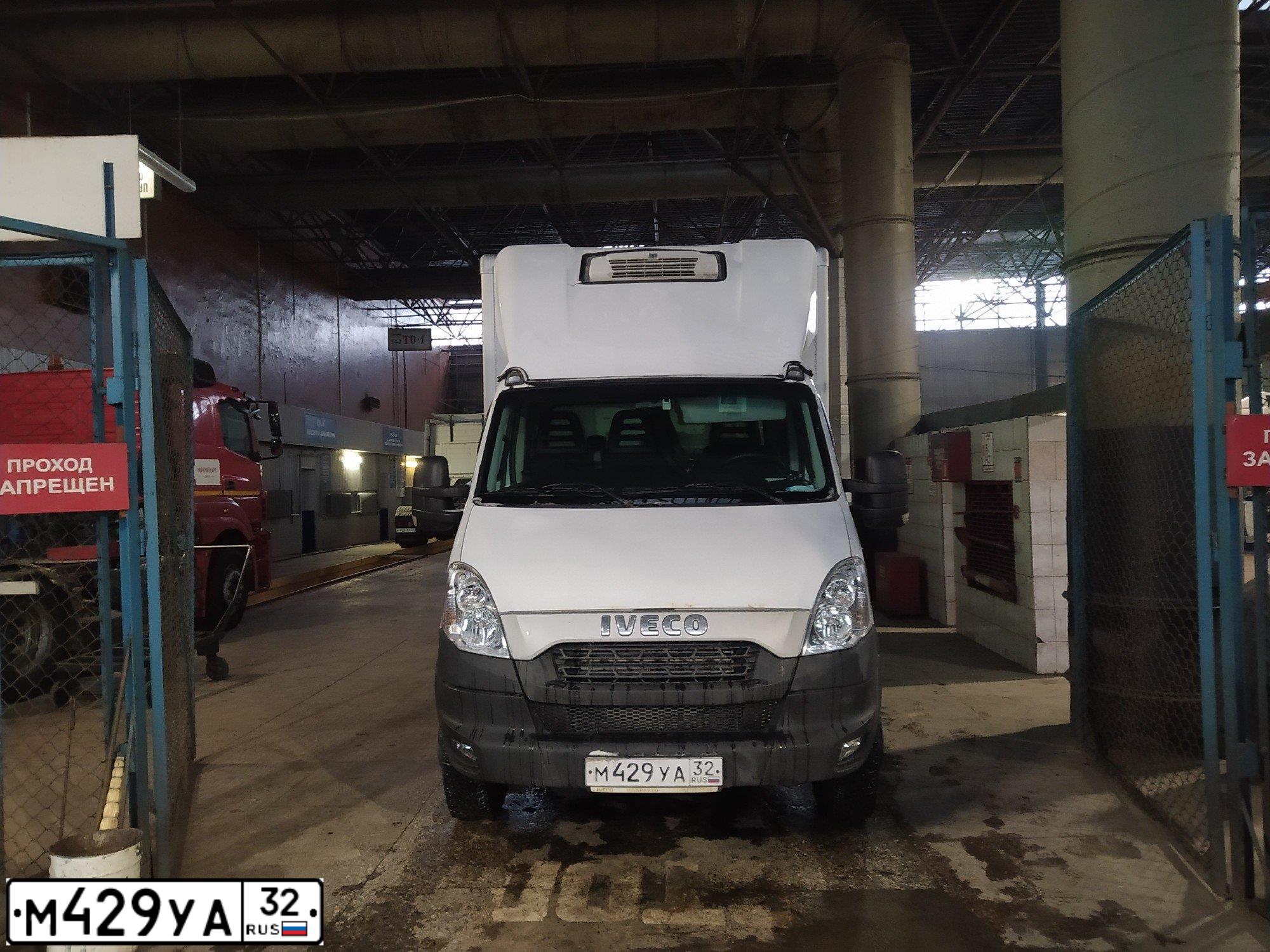 Фото автомобиля IVECO DAILY, 2014 — госномер М429УА32