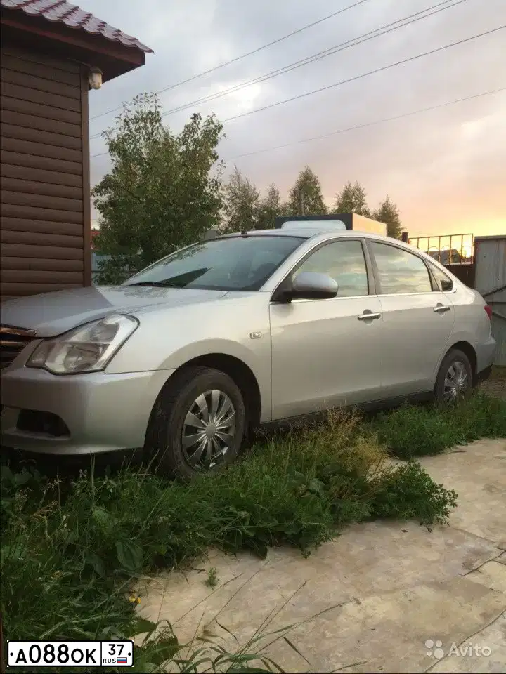 Фото автомобиля NISSAN ALMERA /AVTOVAZ/, 2014 — госномер А088ОК37. Цвет: СЕРЕБРИСТЫЙ