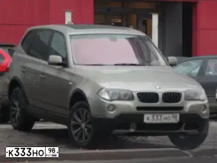 Фото автомобиля BMW X3, 2008 — госномер М862КЕ73. Цвет: СЕРЫЙ