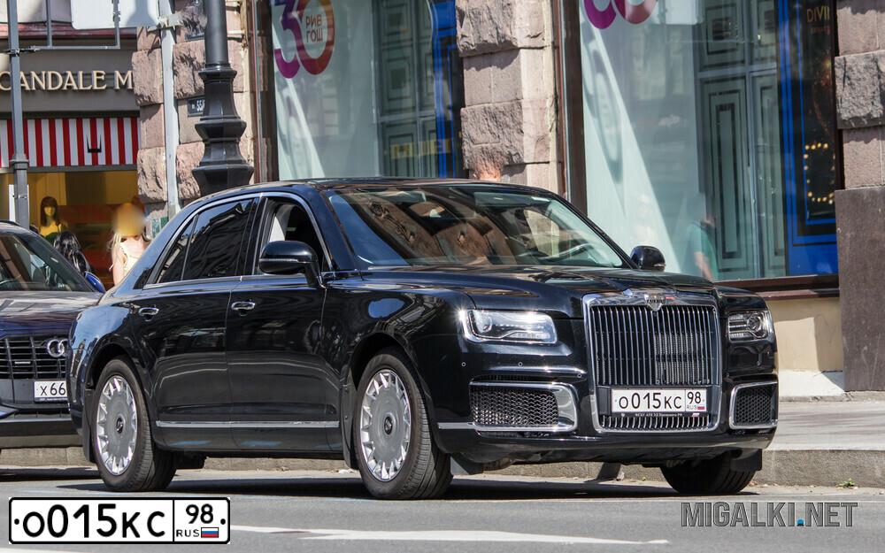 Фото автомобиля BMW SERIE 7, 2011 — госномер О015КС98. Цвет: ЧЕРНЫЙ