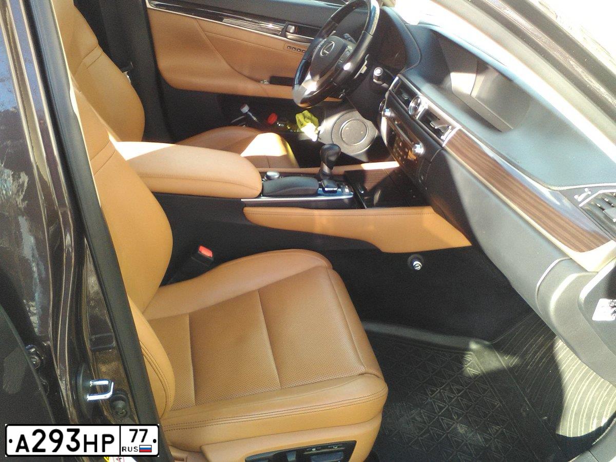Фото автомобиля LEXUS GS, 2012 — госномер Р196МА159. Цвет: бронзовый