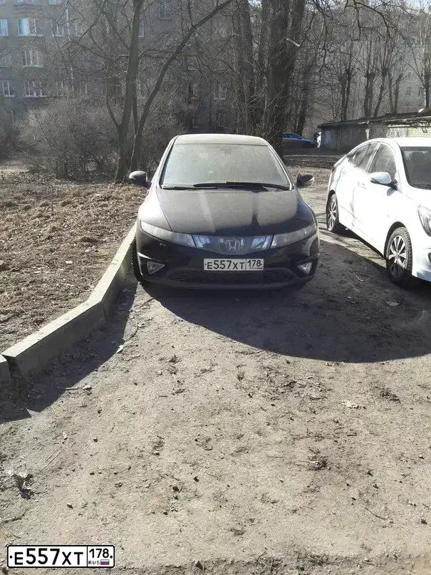 Фото автомобиля HONDA CIVIC, 2008 — госномер В390ММ193