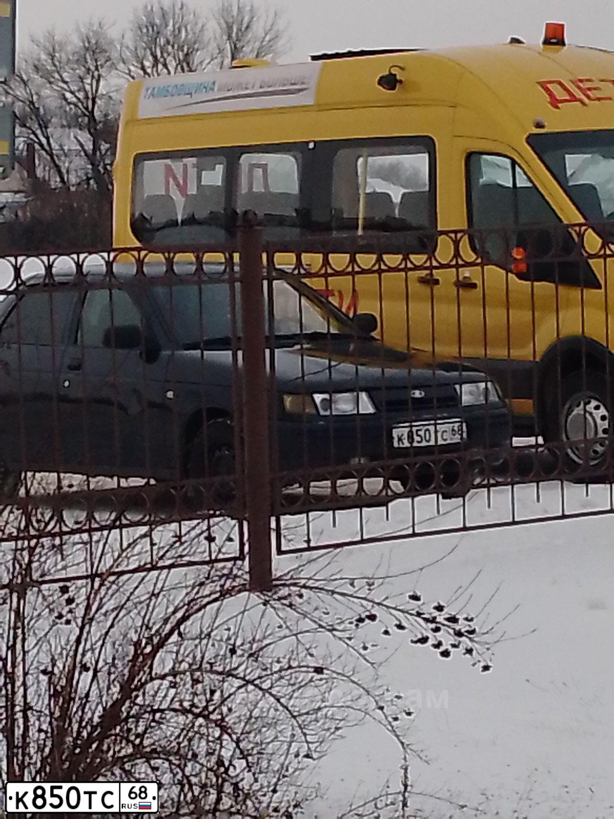 Фото автомобиля VAZ 2110 LADA, 2006 — госномер К850ТС68. Цвет: ГРАФИТОВЫЙ МЕТАЛЛИК